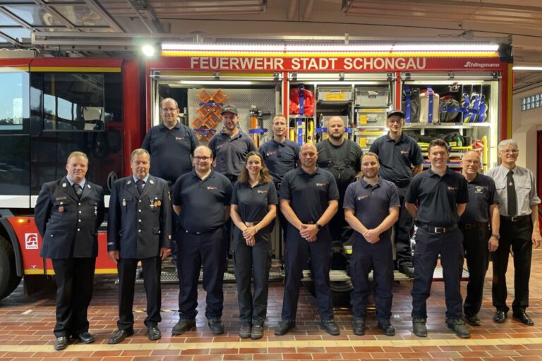 Abschluss Truppführer Feuerwehr Schongau